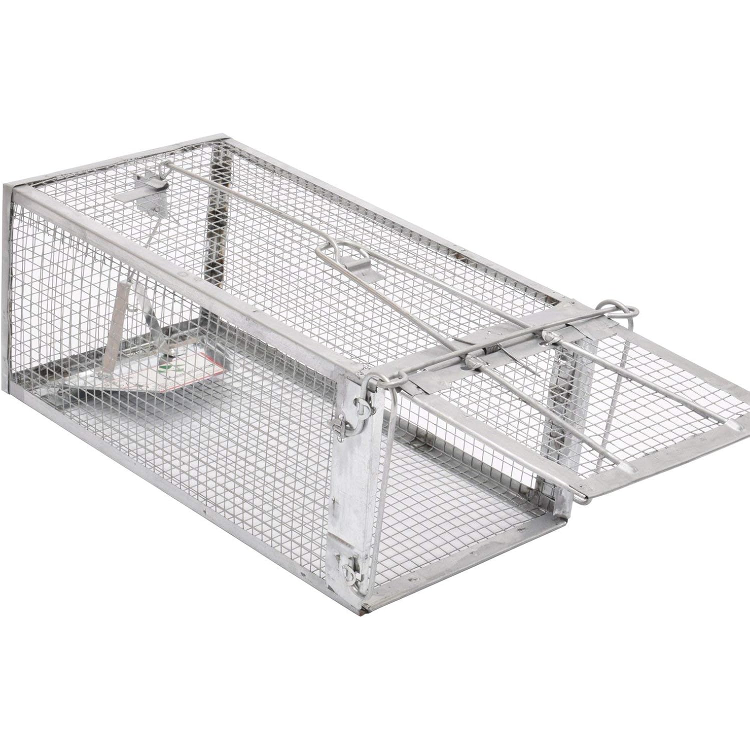 Kensizer Humane Rat Trap, Small Mouse Traps 10.5" L X 5.5" W X 4.5" H | Chipmunk Rodent Trap, Indoor And Outdoor, Mouse Voles Hamsters, Live Cage Catch And Release, 1-Pack