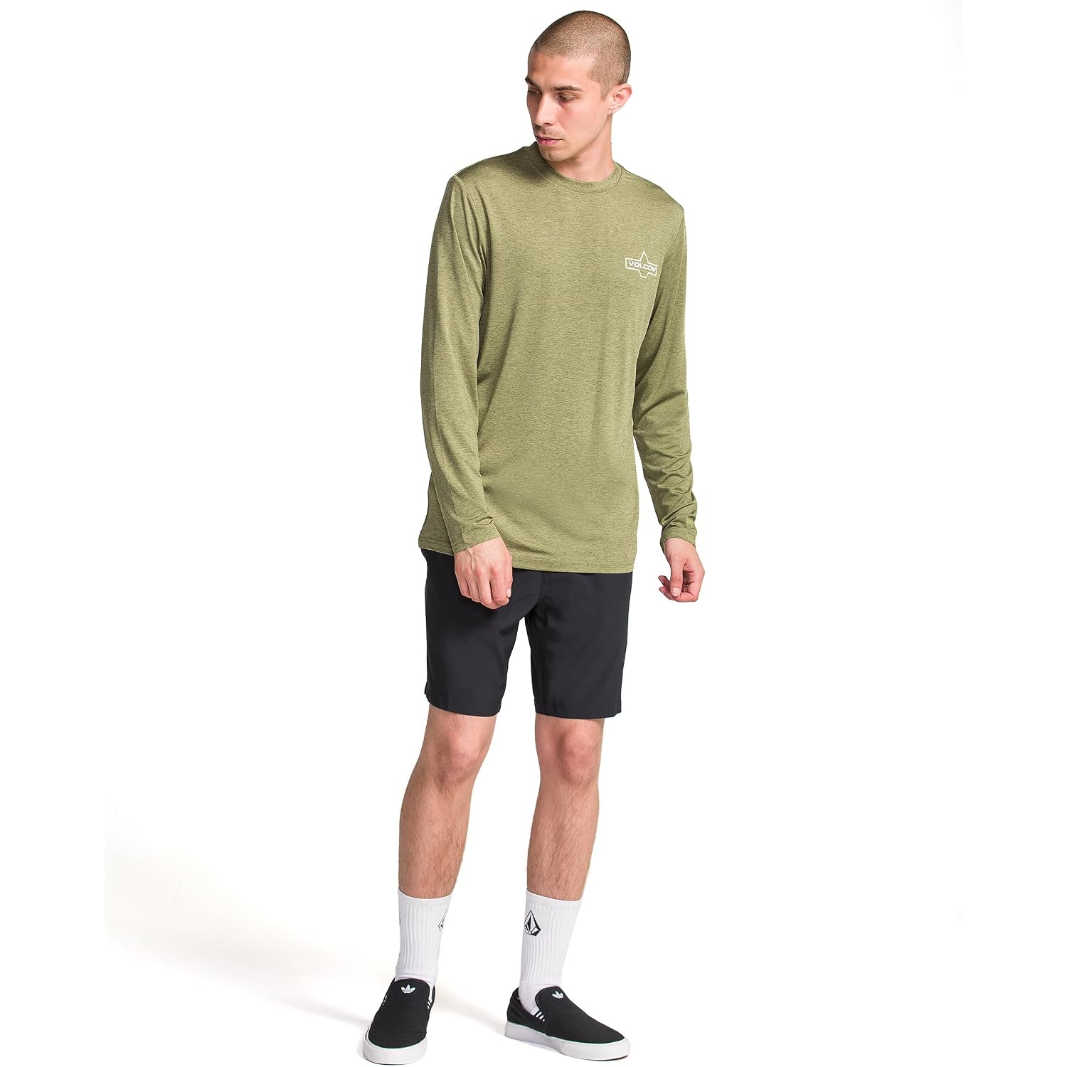 Volcom Men'S Steppen Ew 17" Elastic Waist Short