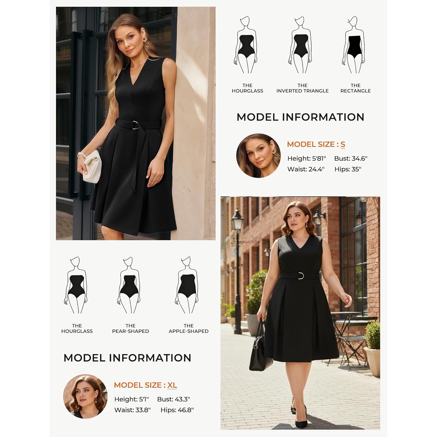 Women's Wear to Work Dresses 2026 Business Office Fit and Flare Midi Dress Church Outfits with Pockets