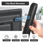 Magnetic Remote Control Holder Wall Mount, 4 Pack Tv Remote Control Holder For Fan/Air Conditioner, Self-Adhesive Bedside Caddy For Tv Backside/Bedroom/Office/Rv Home Organizer Storage(Black)