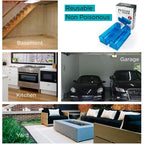 Humane Mouse Trap Reusable! [2-Pack] - Catch And Release No-Kill Rodent Traps For Indoors & Outdoors - Safe For Children & Pets - Reusable Mouse Catcher For Kitchen, Pantry & Garage Blinc (Blue)