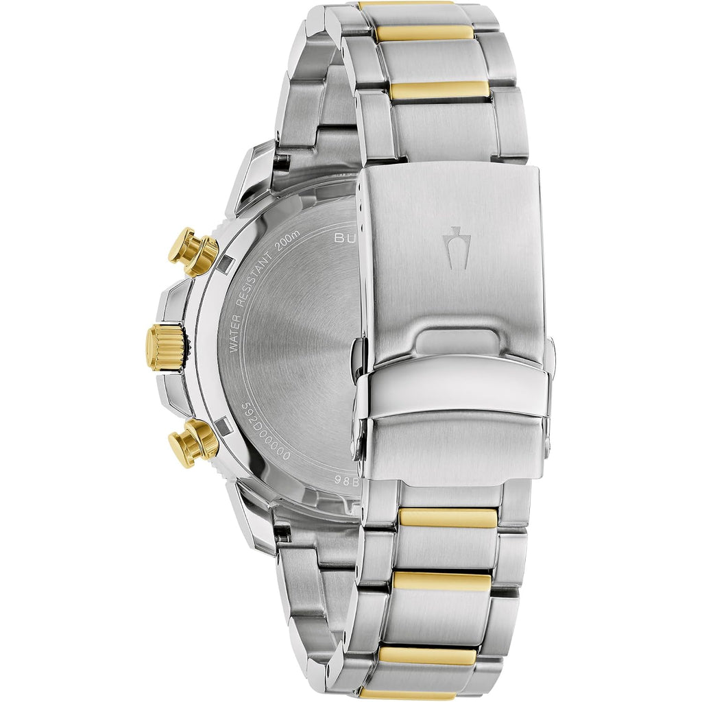 Bulova Men'S Marine Star Series C Two-Tone Stainless Steel 6-Hand Chronograph Quartz Watch