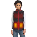 Ororo Women’S Heated Vest, 4 Heating Zones Lightweight Electric Vest | Classic Design With Fellex Insulation, Wind And Water Resistant Shell, Rechargeable Battery Included For Daily Winter Comfort