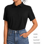 Nebukinex 5 Pack Women'S Polo Shirts Short Sleeve 3 Buttons Collared Uniform Tops Moisture-Wicking T-Shirts For Work & Casual