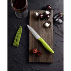 VITUER Paring knife, 4PCS Paring knives (4 Knives and 4 Knife cover), 4 Inch Peeling Fruit and Vegetable Knife, Ultra Sharp Kitchen Knives, German Steel, PP Plastic Handle