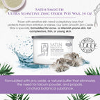 Satin Smooth Ultra Sensitive Zinc Oxide Wax, Hair Removal for Fine to Medium Hair, Safe for Delicate & Sensitive Skin, Waxing Kit, 14 oz, 1-Pack