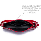 Shoulder Bag For Women, Small Under The Arm Patent Leather Purses, Mini Clutch Y2K Jelly Handbag Crossbody Bags