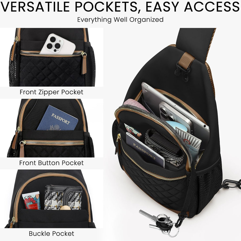 Small Crossbody Purses Bags For Women Men Travel, Chest Sling Bag Women Casual Cross Body Bag For Woman Sling Backpack
