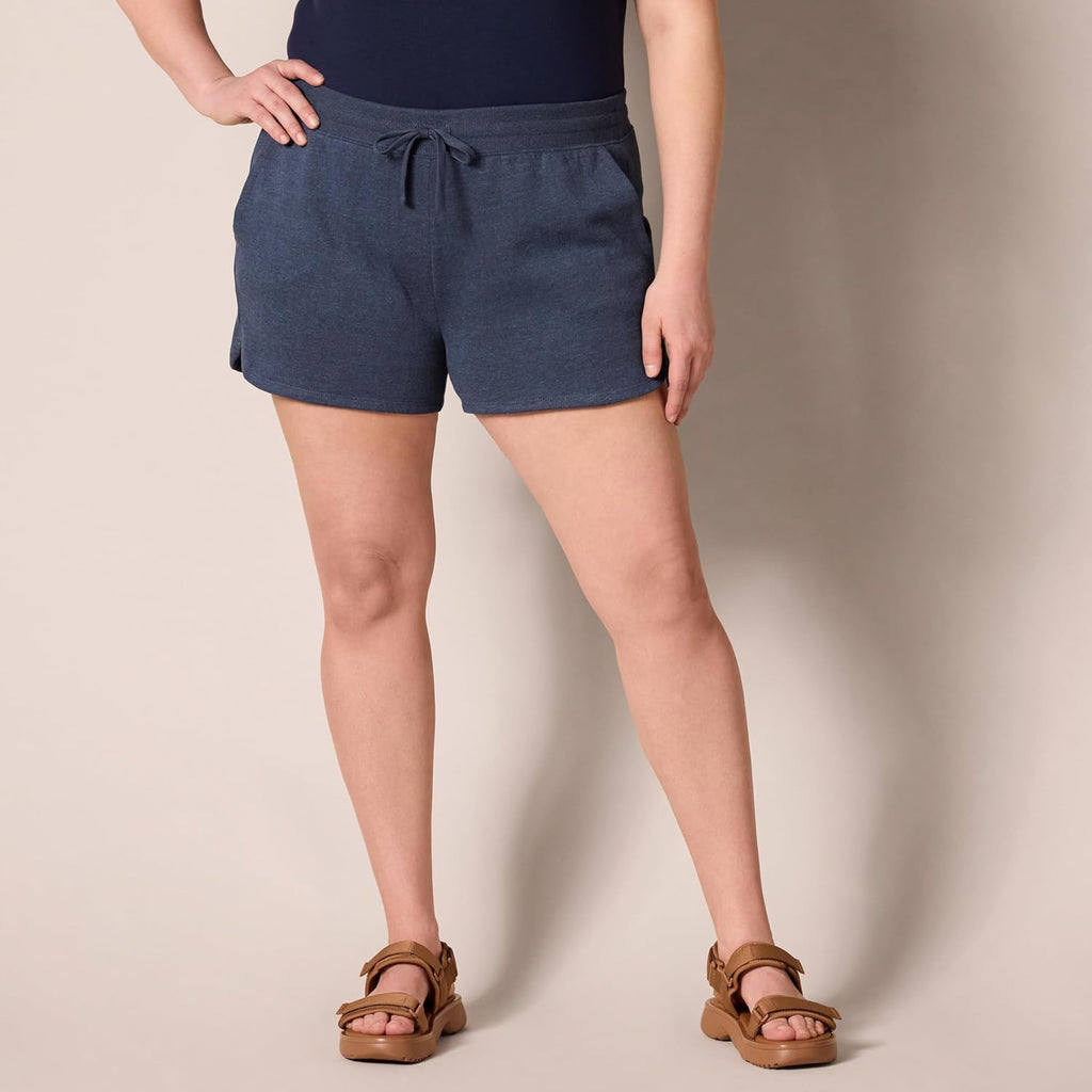 Amazon Essentials Women's Fleece Sweat Shorts with Drawstring