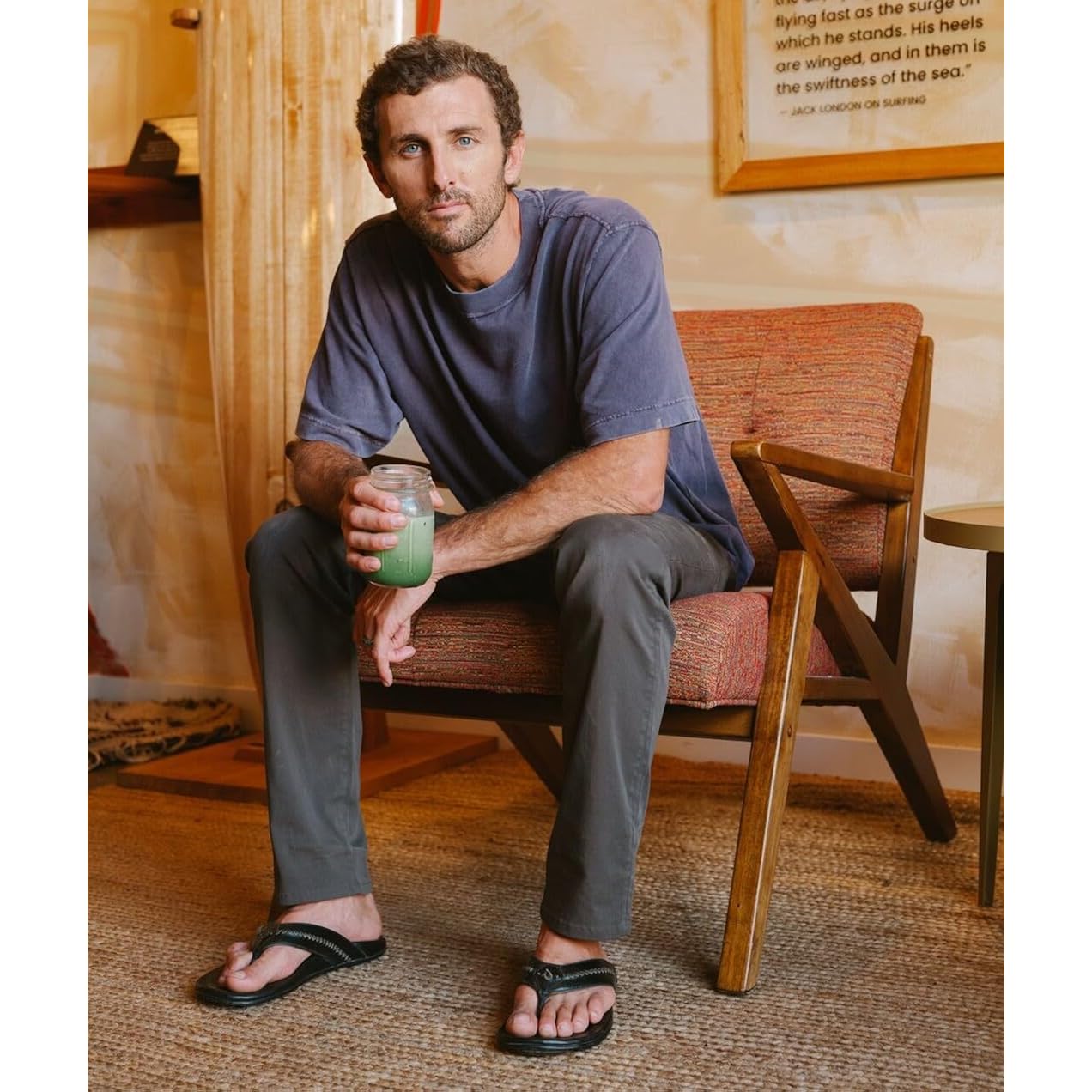 Olukai Mea Ola Men'S Leather Beach Sandals, Soft & Durable Flip Flops, Arch Support & Comfort Fit, Enhanced Grip & Traction