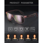 Joopin Square Sunglasses Polarized UV Protection Trendy Designer Sun Glasses Men Women