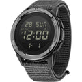Cakcity Digital Watch Military Watches For Men Black Tactical Sports Waterproof Men'S Women'S Wrist Watch With Led Backlight Nylon Band Stopwatch,Green