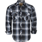 Coevals Club Men'S Western Cowboy Long Sleeve Pearl Snap Casual Work Shirts