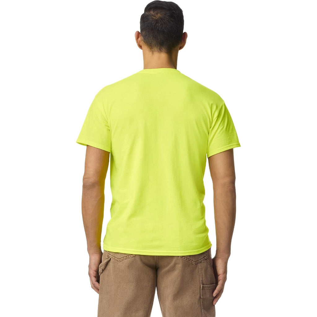 Gildan Unisex Adult Dryblend Workwear T-Shirts With Pocket, 2-Pack