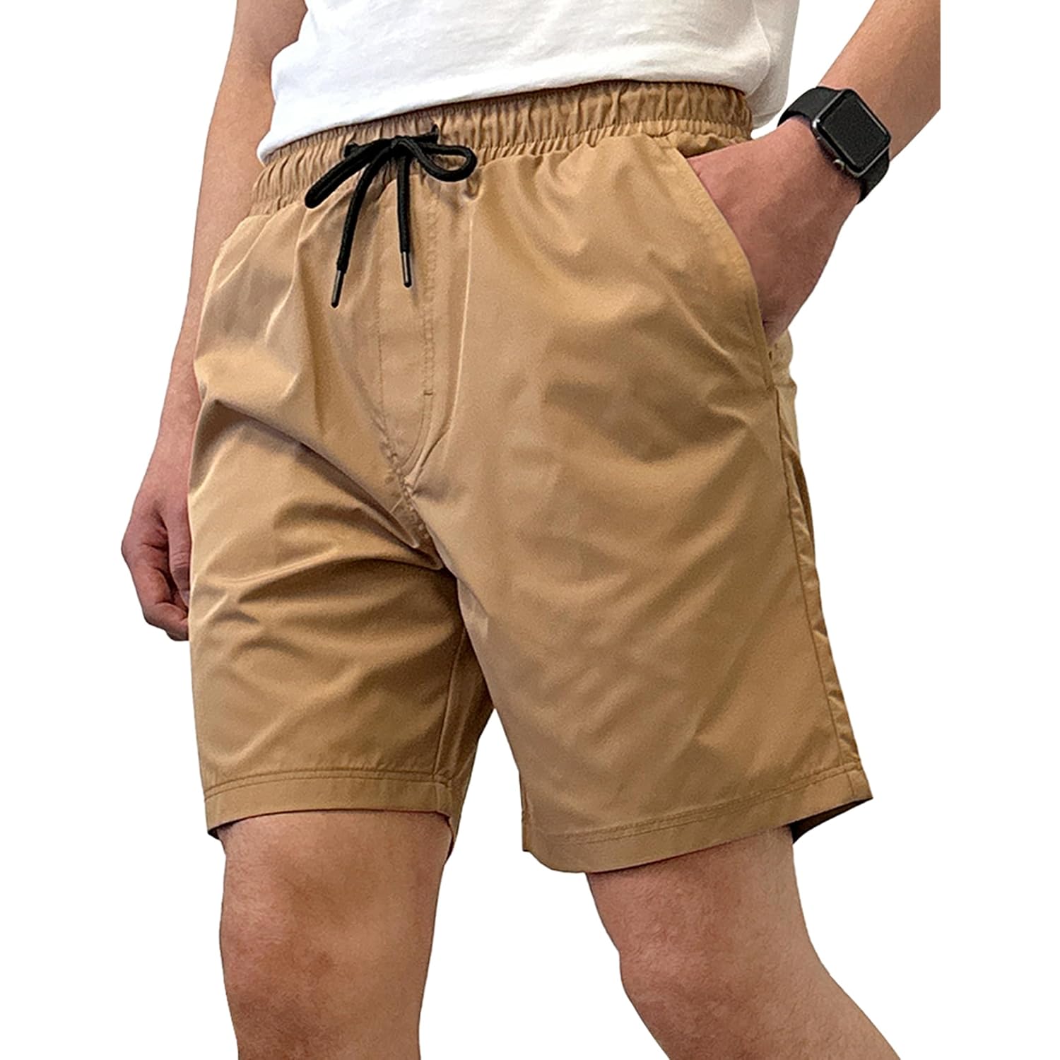 Southpole Mens Workout Tech Woven Nylon Shorts Light Weight Track Shorts