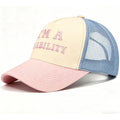 Funny Trucker Hats For Women Gag Gifts Funny Hats With Cotton Front And Breathable Mesh