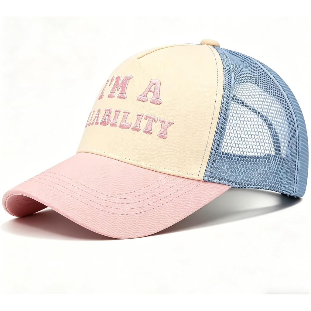 Funny Trucker Hats For Women Gag Gifts Funny Hats With Cotton Front And Breathable Mesh