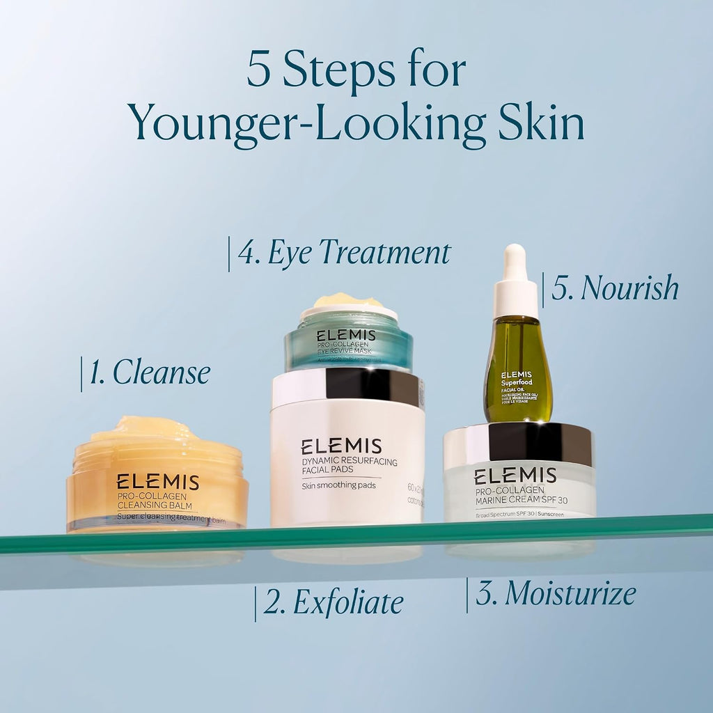 Elemis Superfood Facial Oil - Antioxidant-Rich Nourishing Serum, Radiance-Enhancing Lightweight Skin Elixir, Hydration Booster, Non-Greasy Botanical Blend - 15Ml