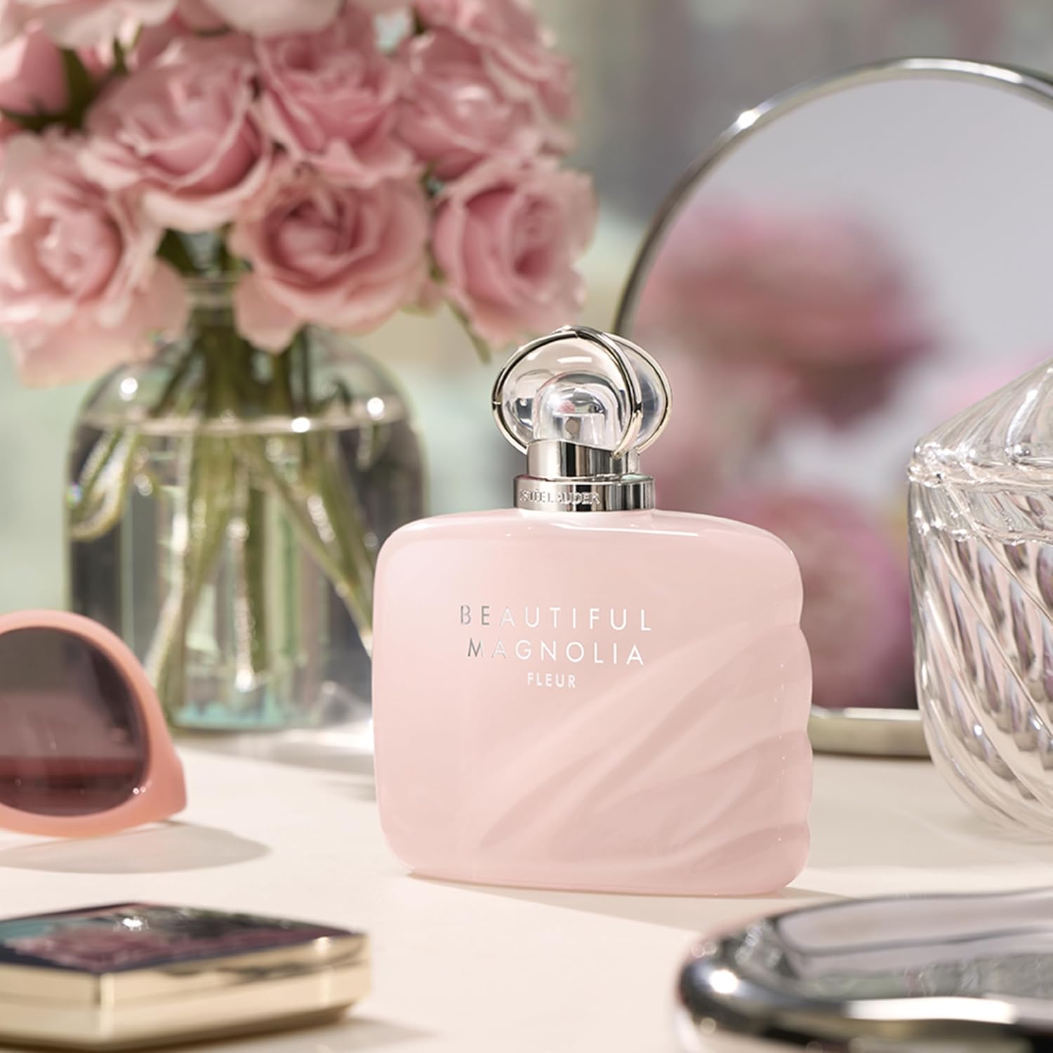 Estée Lauder Beautiful Magnolia Fleur Eau de Parfum Spray with Notes of Lush Magnolia, Solar Gardenia Accord & Serene Cedarwood | Perfumes for Women