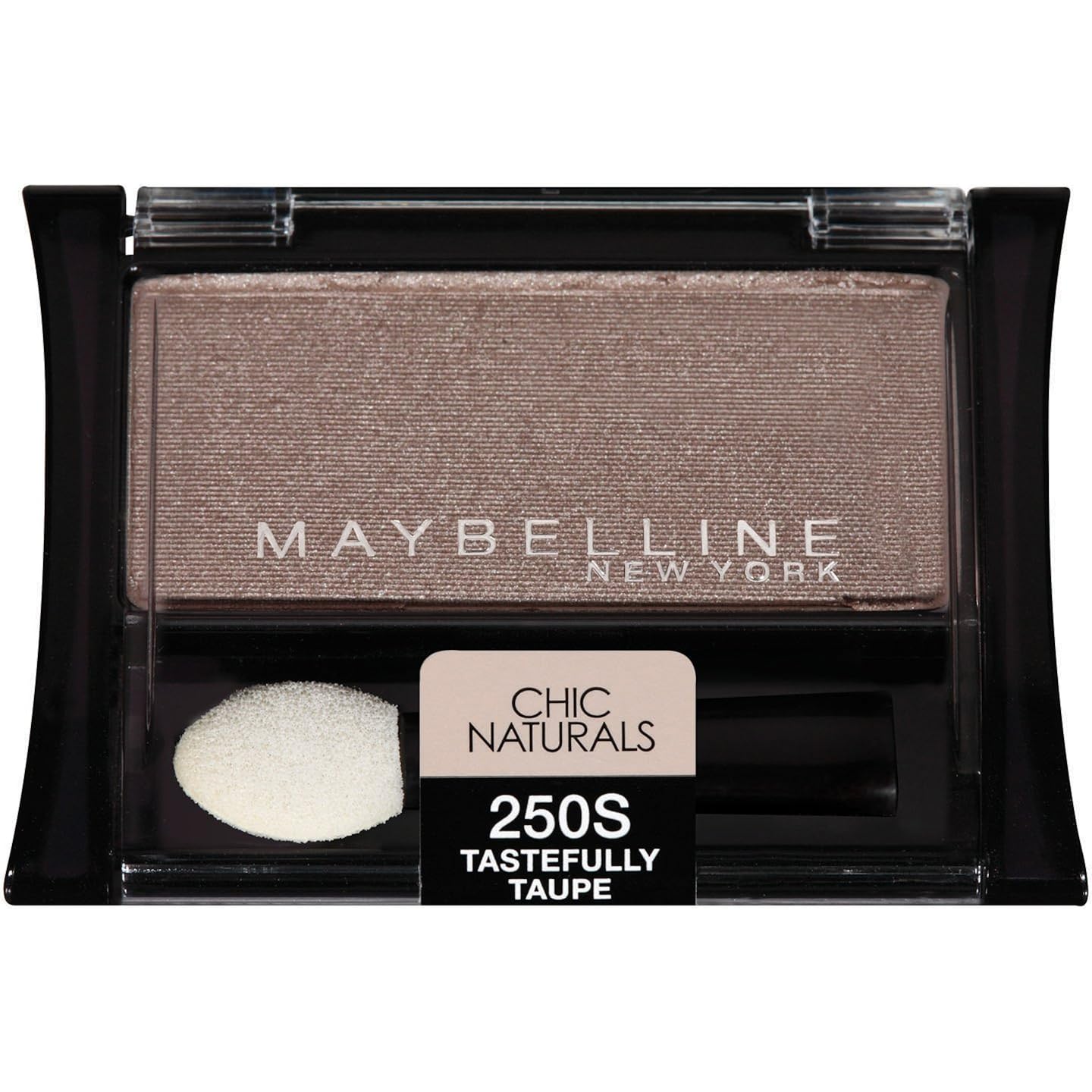 Maybelline New York Expert Wear Eyeshadow Singles, Chic Naturals 250s Tastefully Taupe, 0.09 Ounce