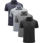 Balennz Golf Polos For Men Quick-Dry Athletic Mens Polo Shirts Short Sleeve Summer Casual Moisture Wicking Golf Shirt