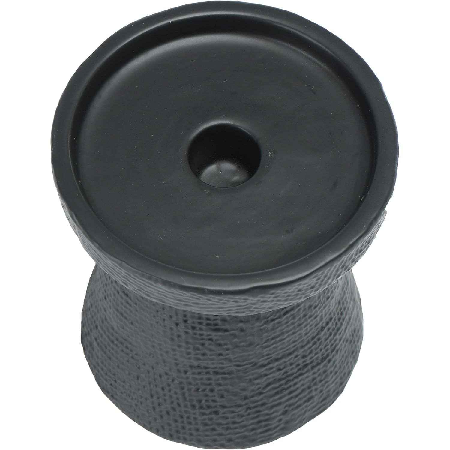 Main + Mesa Stoneware Pillar & Taper Candle Holders, Set of 2