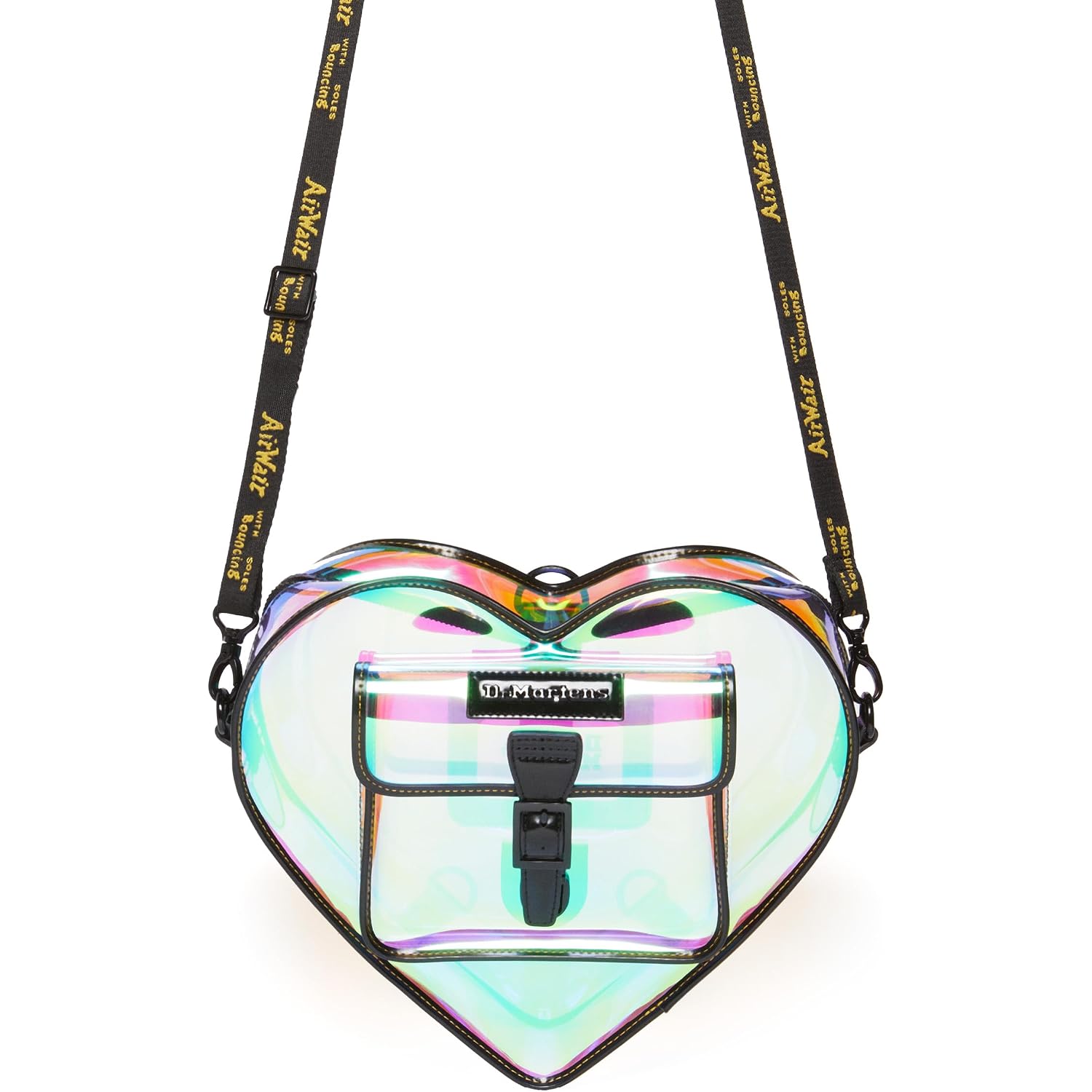 Dr. Martens Transparent Heart Shaped Backpack
