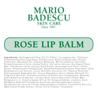 Mario Badescu Moisturizing Lip Balm For Dry Cracked Lips, Infused With Coconut Oil And Shea Butter, Ultra-Nourishing Lip Care Moisturizer For Soft, Smooth And Supple Lips