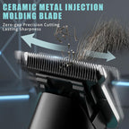 Vgr 299 Hair Clippers For Men, Professional Hair Trimmer For Men, Cordless Barber Clippers With 5-Speed Levels & 7000Rpm Motor, Zero Gap Trimmer With Ceramic Metal Blade For Fade And Line Up, Black