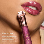 r.e.m. beauty Wicked: For Good | Poppy Plumping Lip Gloss | Instant Plumping Effect for Hydrated, Softer and Smoother Lips | Silky, Non-Sticky Feel | 0.34 Fl Oz