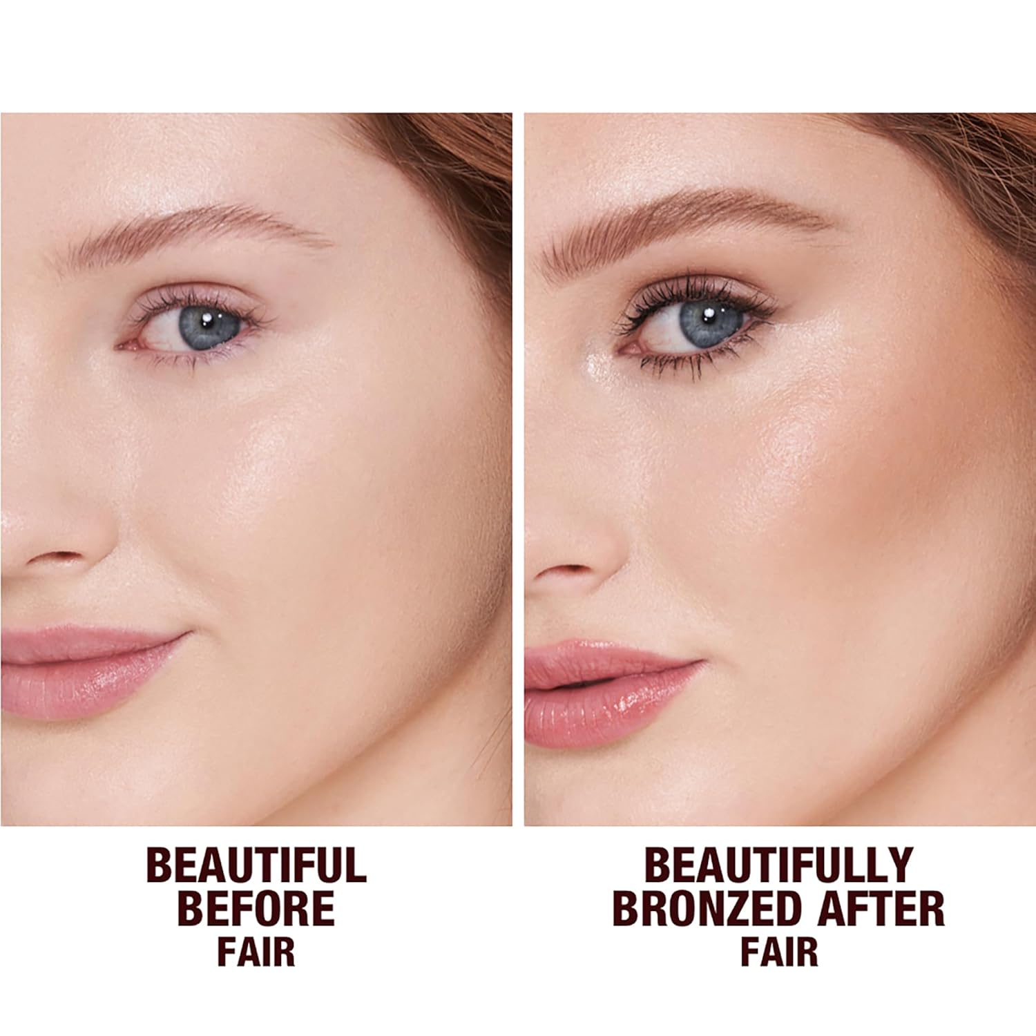Charlotte Tilbury Beautiful Skin Face Makeup & Body Cream Bronzer - Hydrating Hyaluronic Acid & Pro Vitamin D3 to Blur for a Sun-Kissed Glow - Up to 16Hr Wear, Sweat & Humidity Proof