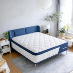 12 Inch Hybrid Queen Mattress In A Box – Fiberglass-Free Soft Plush Bed With Gel Memory Foam & Pocket Springs, Back Pain Relief, Certipur-Us Certified
