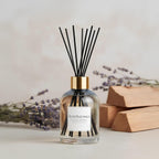 Scentsationals Water-Based Reed Diffuser - Cedar & Lavender - 5 Fl Oz Aromatherapy Reed Diffuser