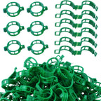 Plant Support Clips, 100 Pcs Tomato Clips, Plastic Trellis Clips, Grape Vine Tomato Vine Vegetables Plants Garden Support Clips To Grow Upright Makes Plants Healthier