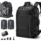 70L Travel Backpack With Vacuum Compression System | 70L Vacuum Backpack, 2 Detachable Tpu Bags, Tsa Lock, Fits 16" Laptop, Water-Resistant Travel & Business