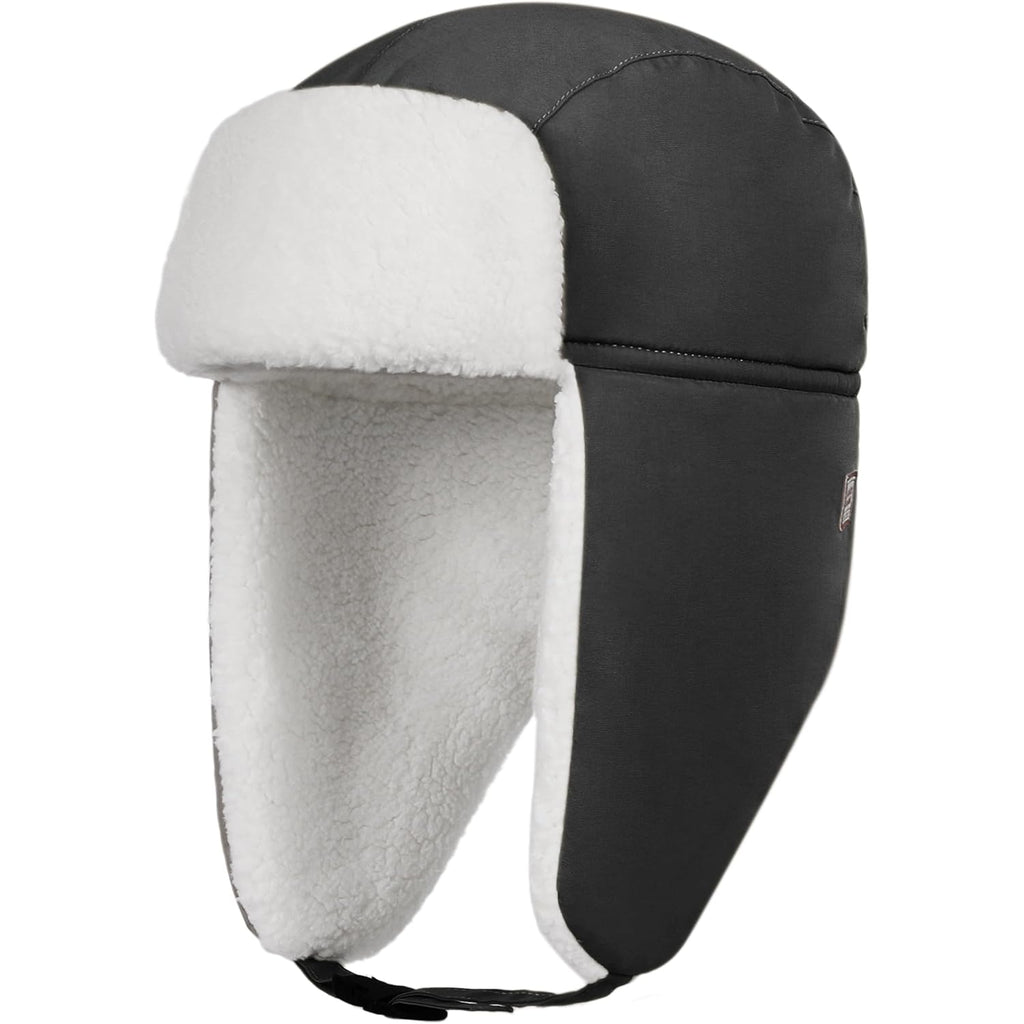 OUTDOOR SHAPING Trapper Hat for Men Women Windproof Trooper Hat Ushanka Ear Flaps Warm Winter Outdoor Hats