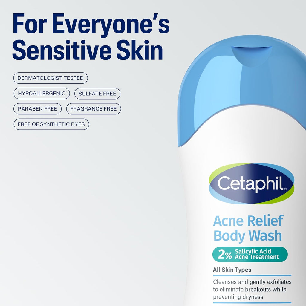 Cetaphil Acne Relief Body Wash 16.9 Floz