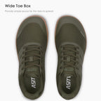 Asitvo Wide Men'S Barefoot Zero Drop Sole Minimalist Width Toe Box Walking Shoes Sneakers Tpu Toe No-Sew Upper