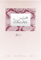 Rasasi Hawas Eclat for Women Eau de Parfum Spray, 3.4 Ounce