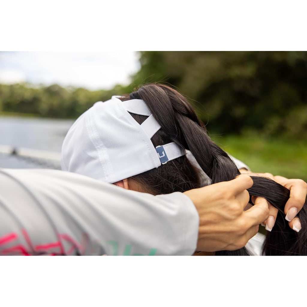 Huk Women'S Trucker Hat, Anti-Glare Snapback Fishing Hat For Women