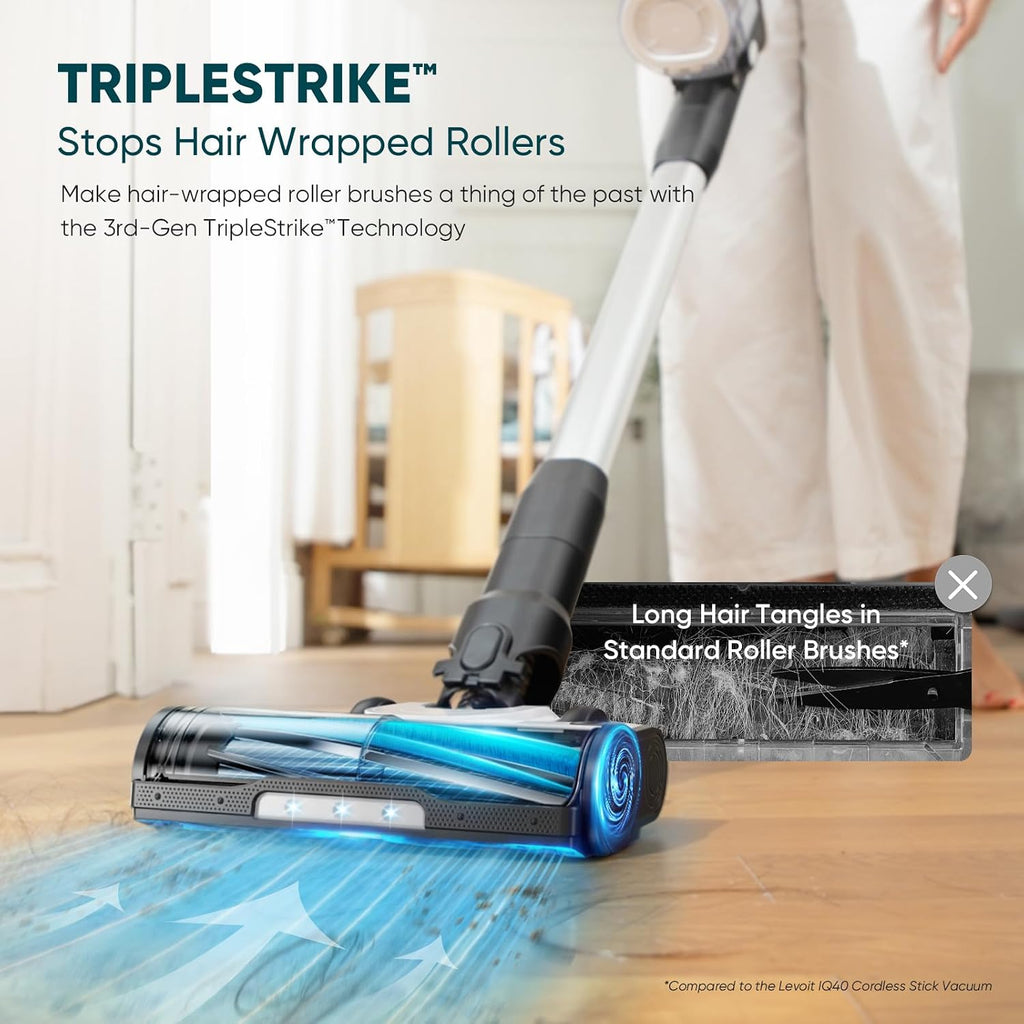 Levoit Aero™ Cordless Vacuum, Auto-Empty Station, Up To 70 Minutes, Premium