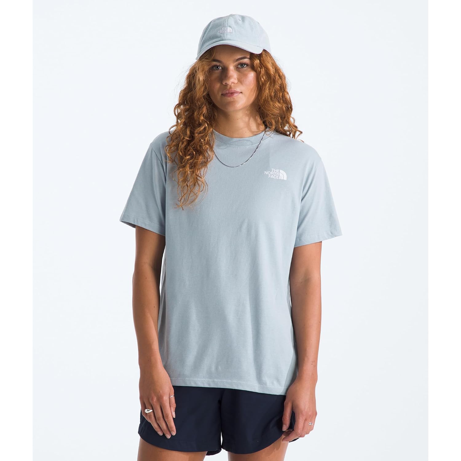 The North Face Wildflower Relaxed Short Sleeve Tee Frost Grey
