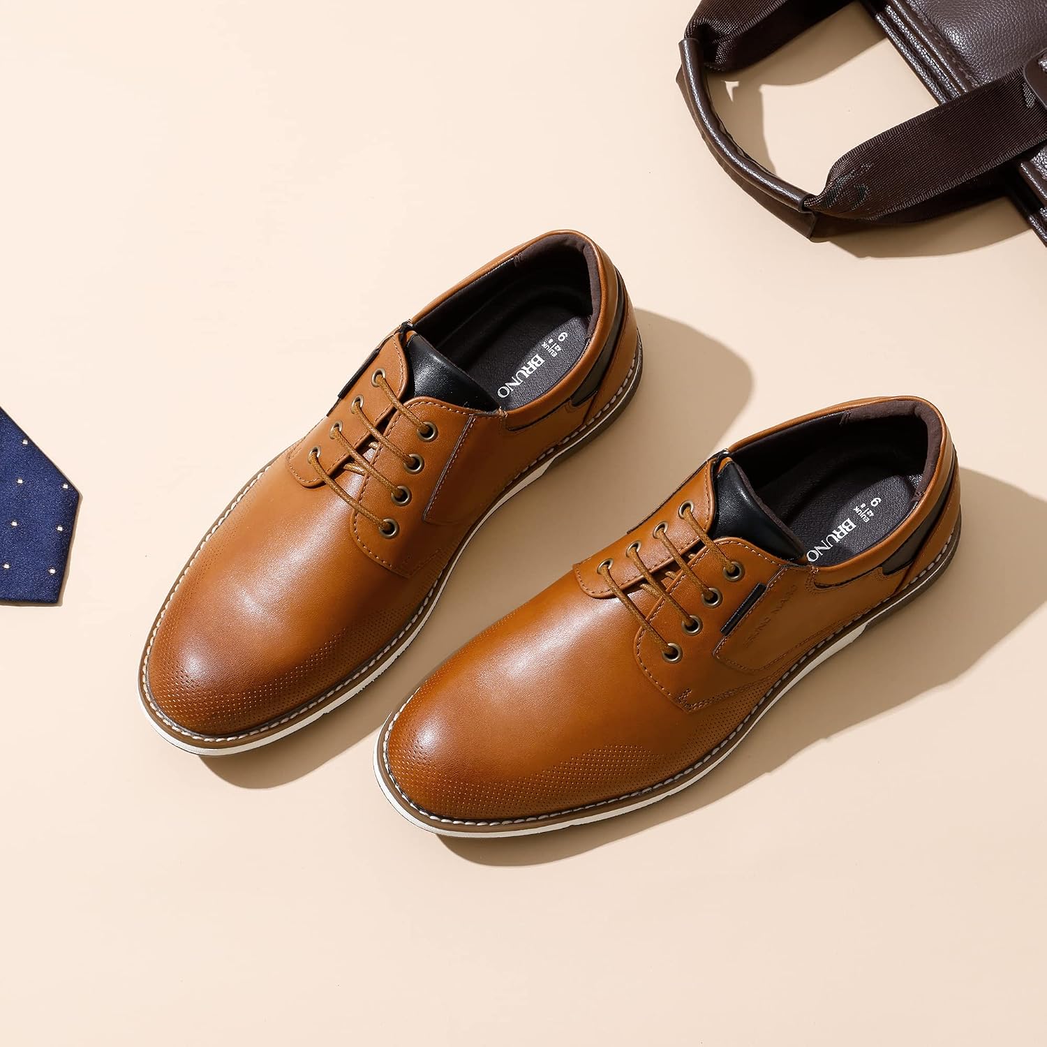Bruno Marc Men'S Casual Dress Oxfords Shoes Business Formal Derby Sneakers