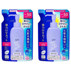 Japanese Sunscreen Spf 50/Pa+++ Super Water Gel 4.22Floz(125G) Refill Pack Of 2