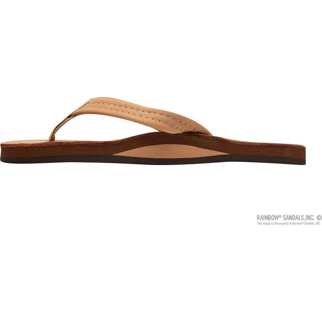 Rainbow Sandals Women'S Luxury Leather - Single Layer Arch Support With A 3/4" Medium Strap