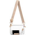 Clear Purse for Women - Stadium Approved Crossbody Bag, Small Stadium Bag for Concerts & Sports Events