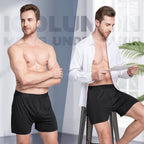 Igolumon Mens Underwear Boxer Shorts 5 Pack Bamboo Rayon Boxers For Men Classic Relaxed Fit Boxer Shorts With Button Fly