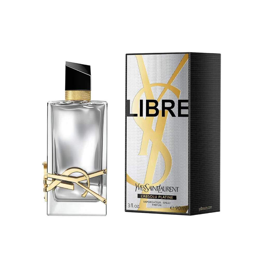 Libre LAbsolu Platine by Yves Saint Laurent for Women - 3 oz Parfum Spray