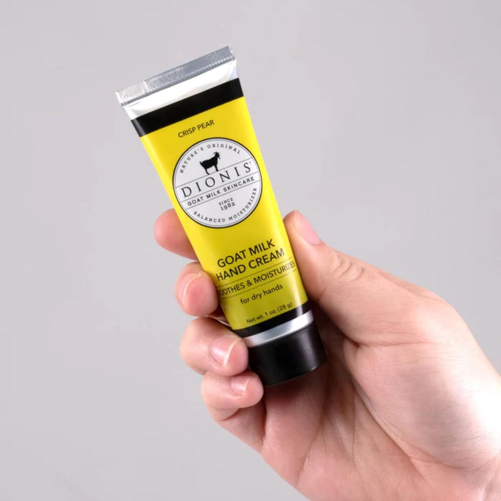 Dionis Goat Milk Crisp Pear Hand Cream and Lip Balm Set