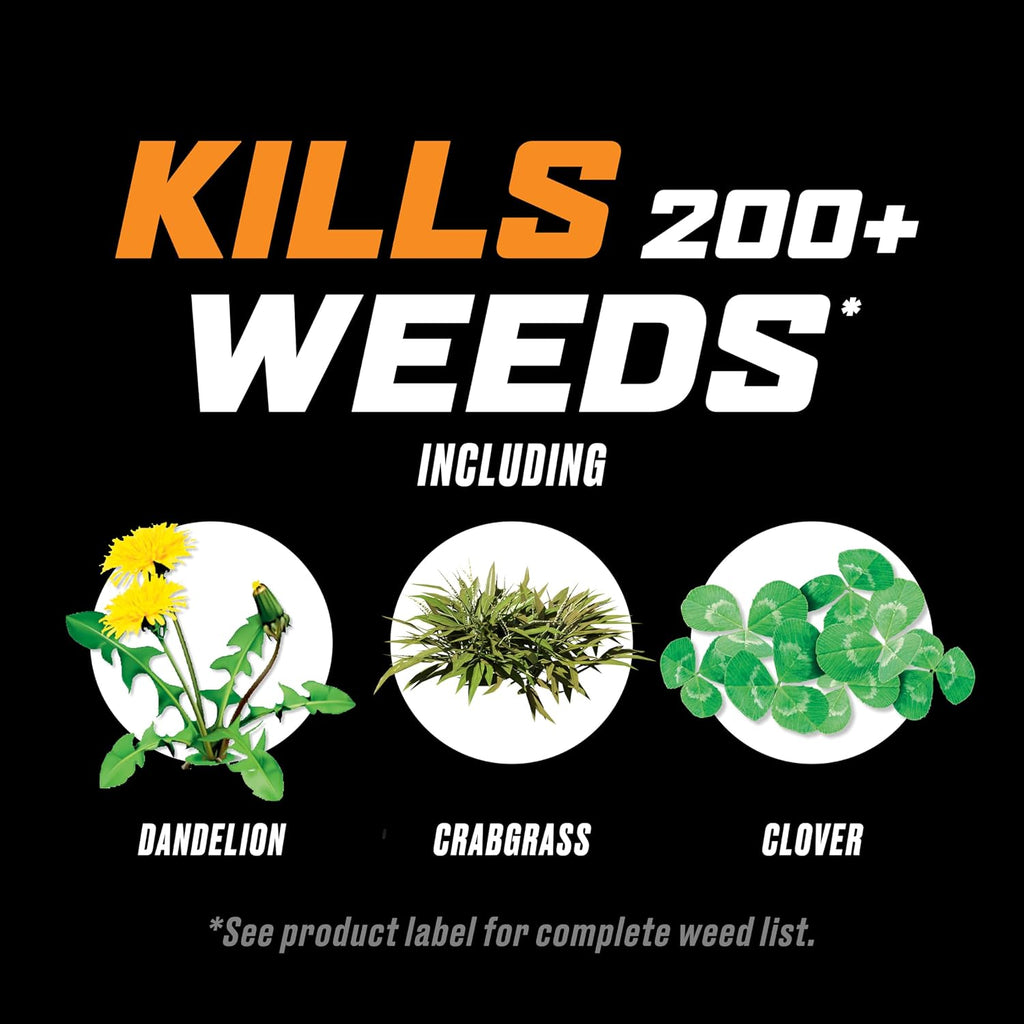 Ortho Weedclear Lawn Weed Killer Ready-To-Use With Comfort Wand, 1 Gal. | Weed Killer Spray, Kills Dandelion, Crabgrass, And Clover, Fast-Acting, Won'T Harm Lawn When Used As Directed
